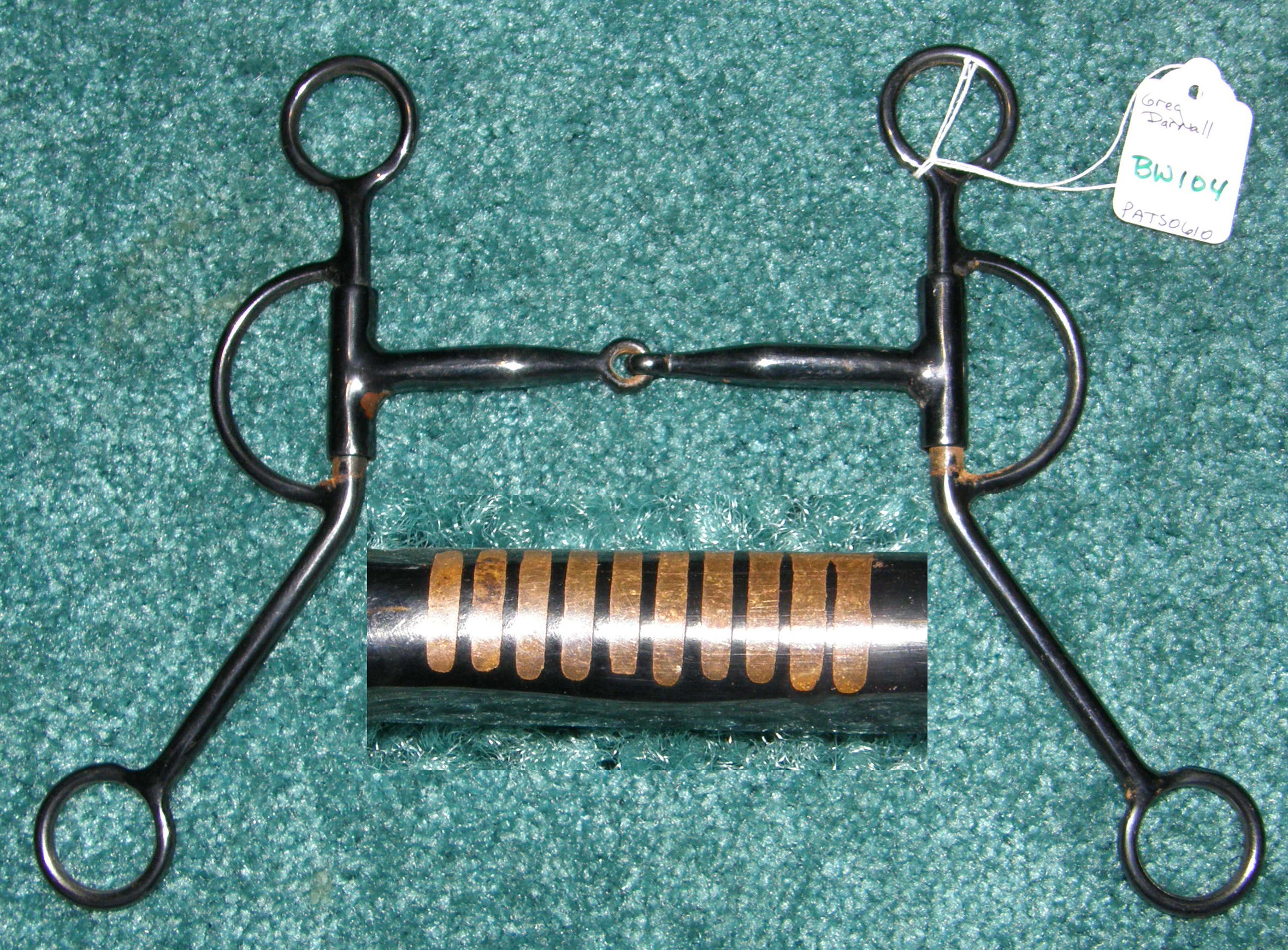 western jointed curb bits